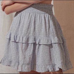 Storia mini leopard skirt